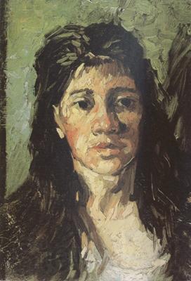 Vincent Van Gogh Head of a Woman with her Hair Loose (nn04) Germany oil painting art